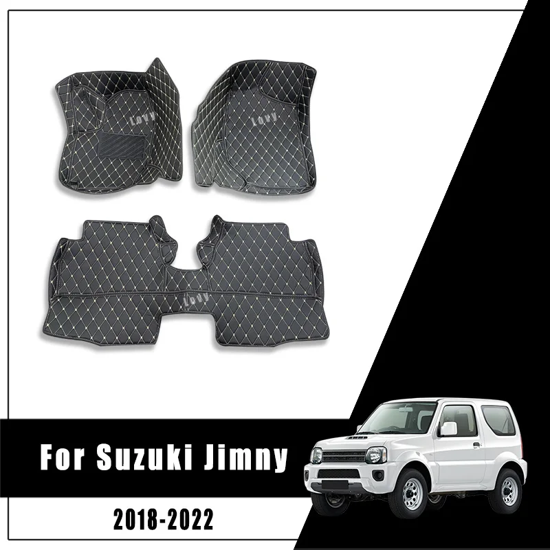 

Для Suzuki Jimny 2022 2021 2020 2019 2018 автомобильные коврики, авто ковры на заказ, аксессуары для интерьера, часть автомобиля, Стайлинг