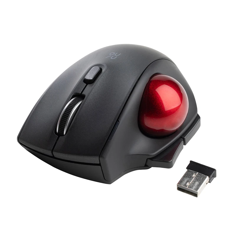 

Ergonomic Trackball Mouse Bluetooth Small Silent Thumb Mouse Drawing CAD Accurate Drawing