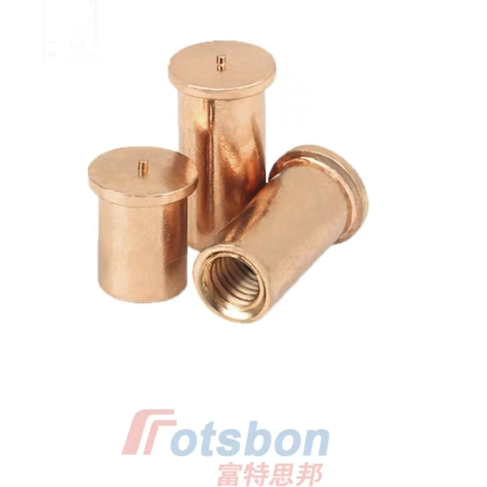 Brass/SUS PCB Board Solder Joint Copper Column Spot Weld Nut Stud IT-M3/M4/M5/M6