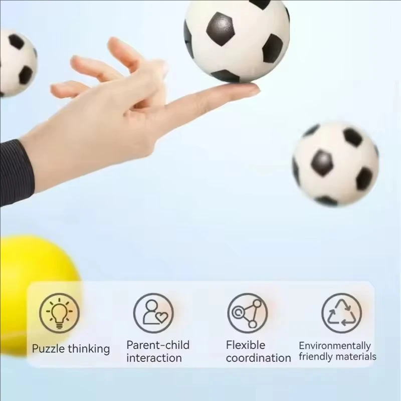Sports Ball Wristband Set Basketball, Baseball Football on Elastic String - Perfect for Boys Outdoor Play Pet Dog Toys view 2