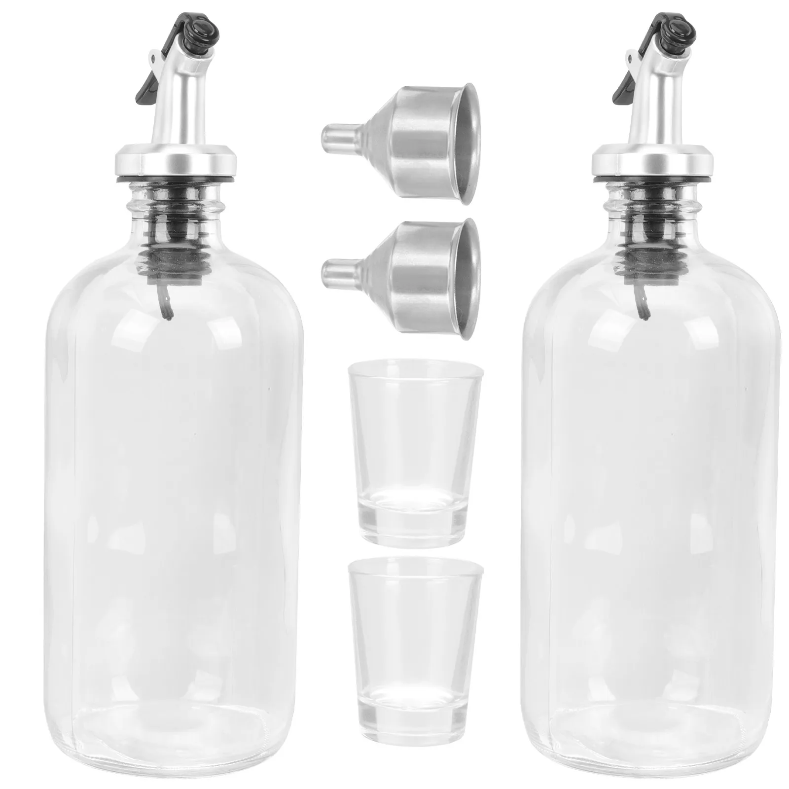 

1 Set Mouthwash Dispenser Set Glass Mouth Wash Dispenser Bathroom Storage Bottles Refillable Stylish Home Hotel Supplies