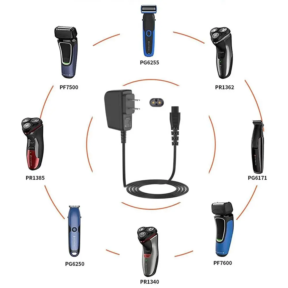 Accessories Electric Razor Shaver Charger Beard Trimmer Hair Clipper Shaver Power Adapter 5V Razor Charger Remington