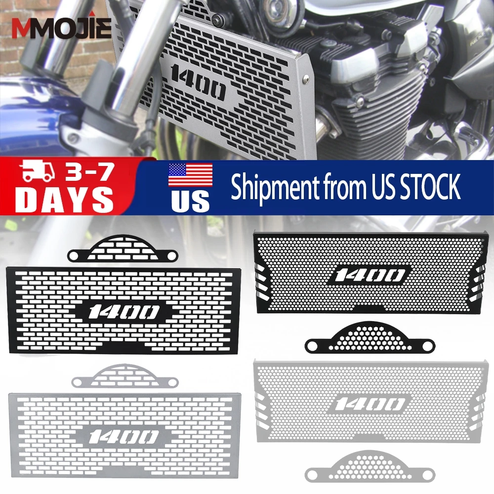 شبكة المبرد غطاء حماية حماية لسوزوكي GSX1400 GSX 1400 GSX-1400 2002 2007 2006 2005 2004 2003 اكسسوارات دراجة نارية #1