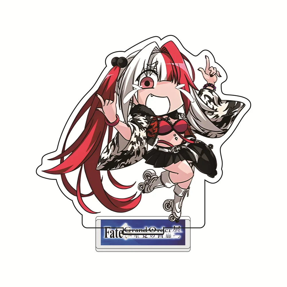 Anime Fate FGO 10cm Acrylic Stand Tabletop Decorations Accessories Decor Gifts Exquisite Products Keychain Friends Gifts