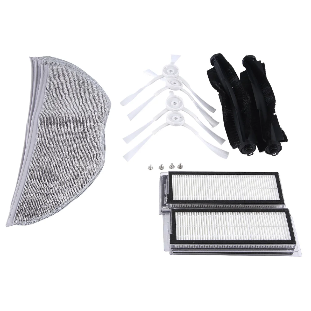 ملحقات الكناس فلتر HEPA الأسطوانة الرئيسية فرشاة جانبية لقطع غيار المكنسة الكهربائية الروبوتية 360 S6 Pro S9 X95