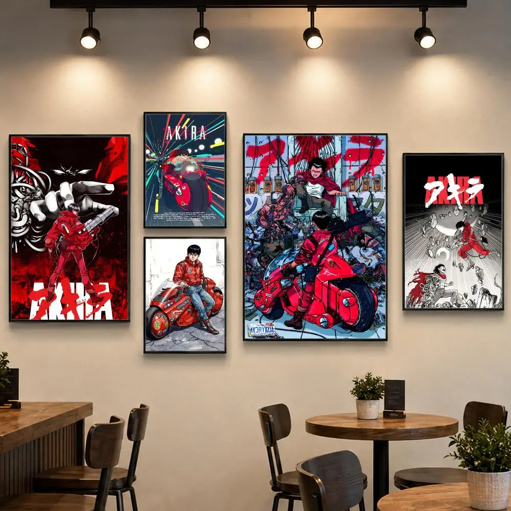 Anime A-AKIRA Poster PP Paper Decorative Wall Art for Living RoomsBedrooms Bars Cafes Stylish Home Decor Gift