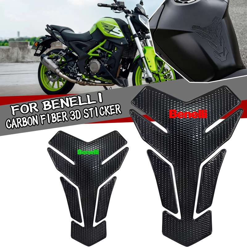 3D Fuel Tank Pad Protector Stickers Decals For Benelli TRK 800 502 X 502C 251 752S Leoncino BJ 500 250 TNT 125 150 300 600