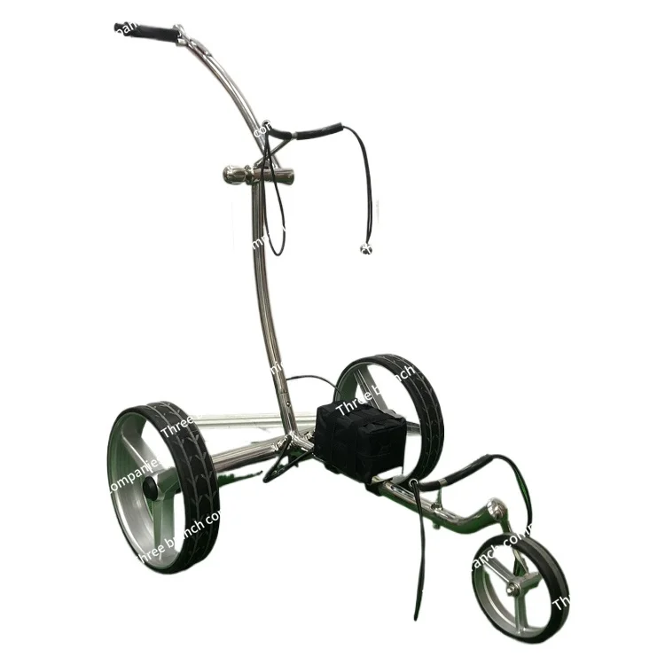 Manual Golf Cart Electric Tricycle  Trolley Remote Control Foldable