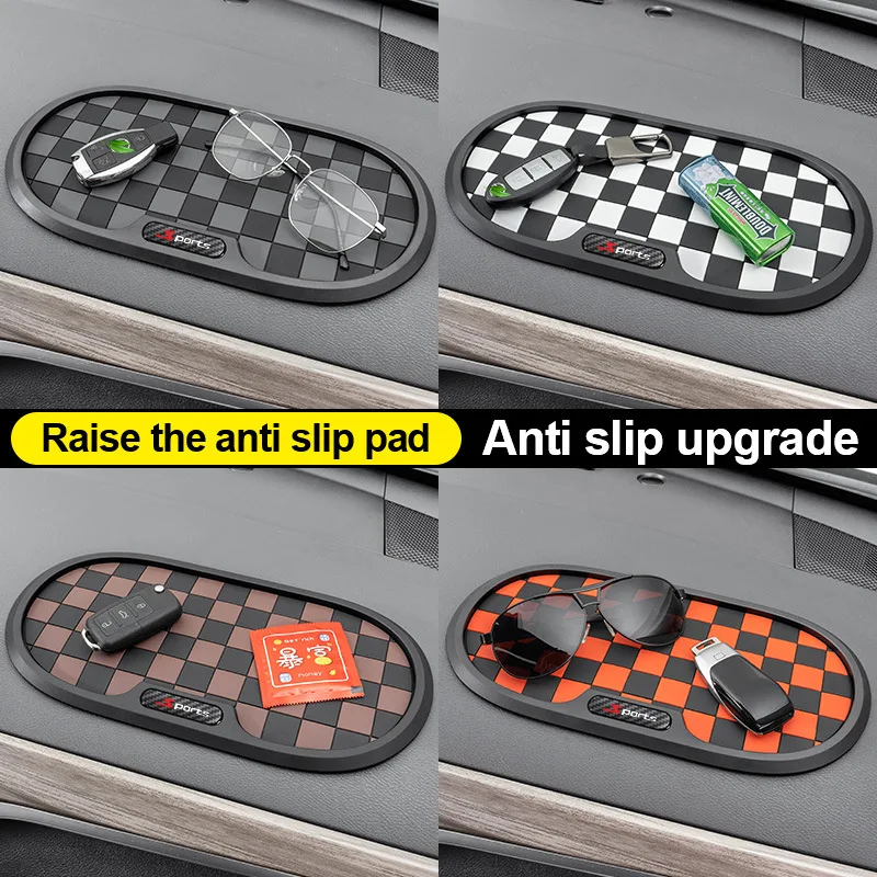 Car Anti-slip Mat Multifunctional Storage Mat Heat-resistant for Securing The Central Console and Dashboard