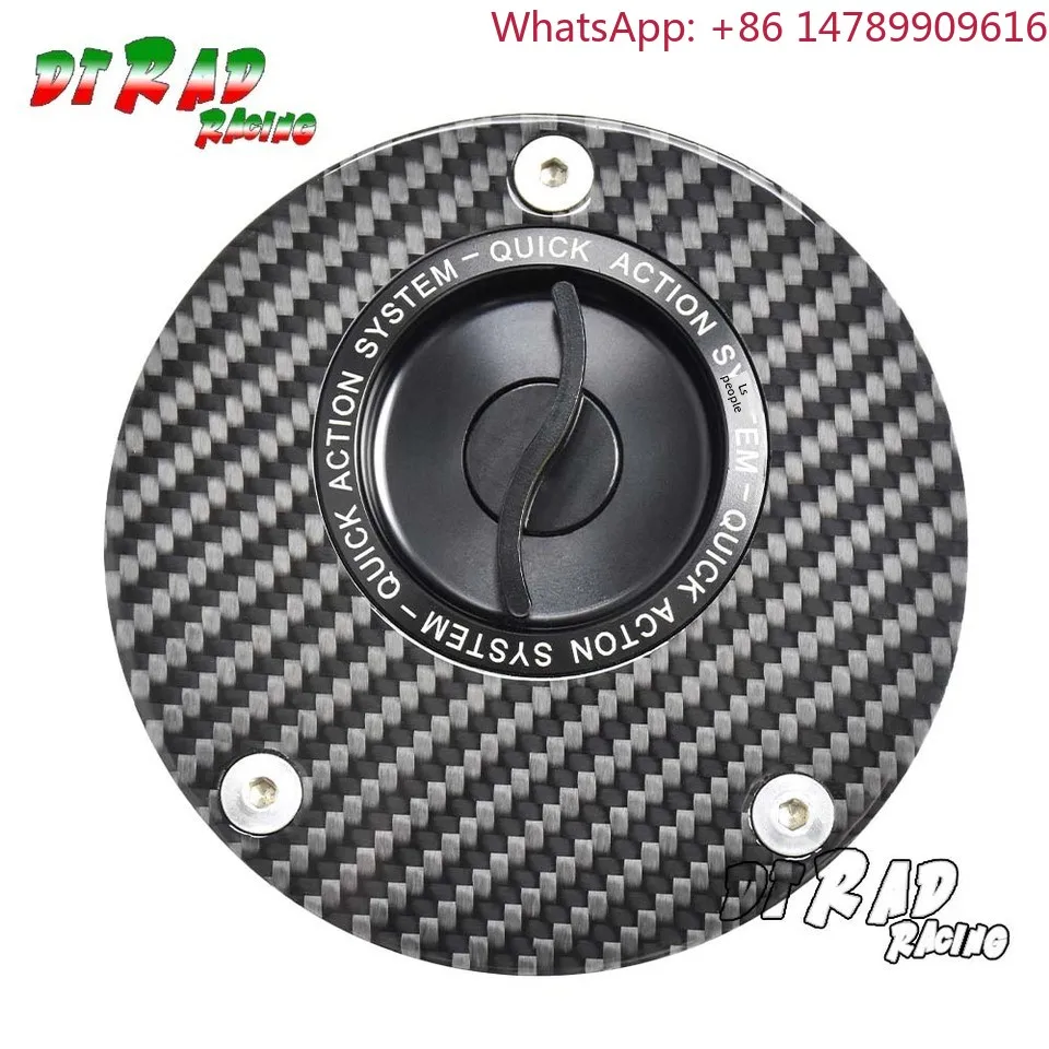CNC Aluminum Fuel Tank Cap DTRAD YZF-600R 750/R/SP R1/R1M Keyless Plug Includes Screws 1Motorcycle Parts
