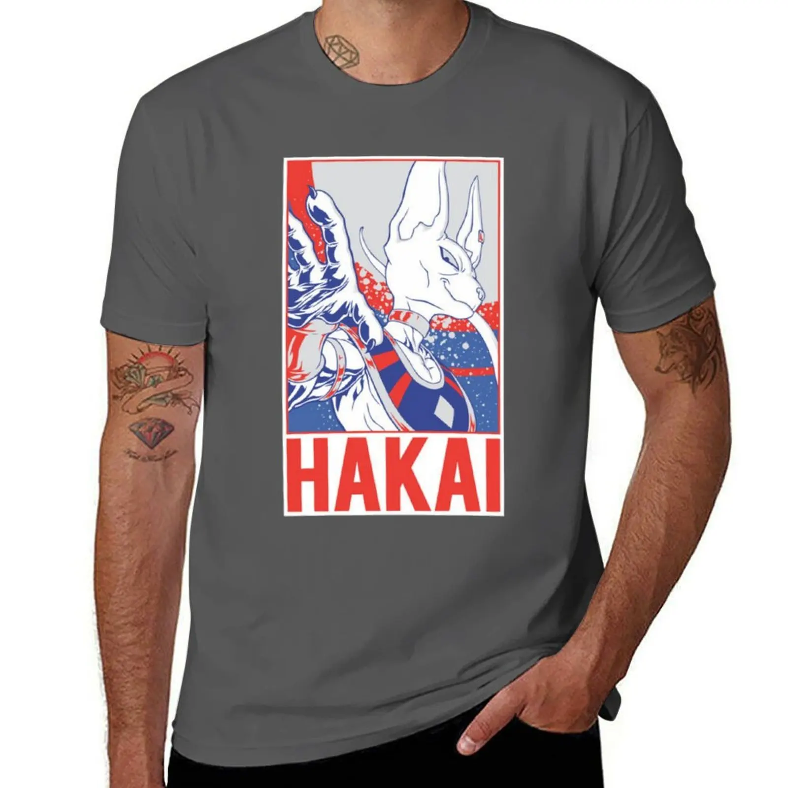 God of Destruction (Hakai) (Destruction) T-Shirt Casual Loose Daily Wear T-Shirt
