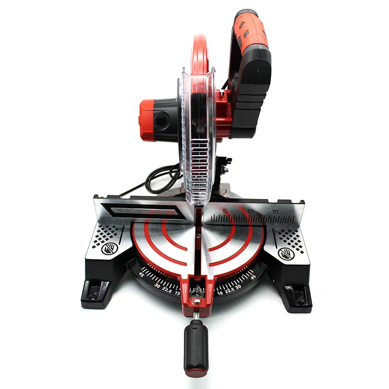 10 Inch Electric Saw Aluminum Machine 220V/1800W Multifunctional Circular Saw 45 Degree Cutting Miter Sawing Aluminum Machine