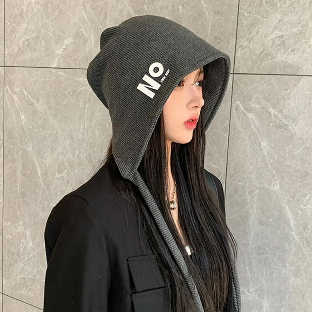 

Fashion Korean Style Women Bucket Hat Breathable Fisherman Hat Knitted Hats Letter Printed Sun Hats