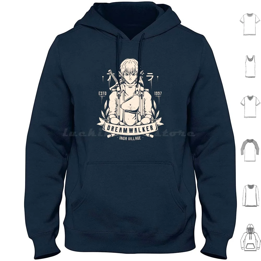 Dreamwalker-sudaderas con capucha de manga larga, The Adventures Of Alundra 2 Alundra 2 A New Legend Begins Game