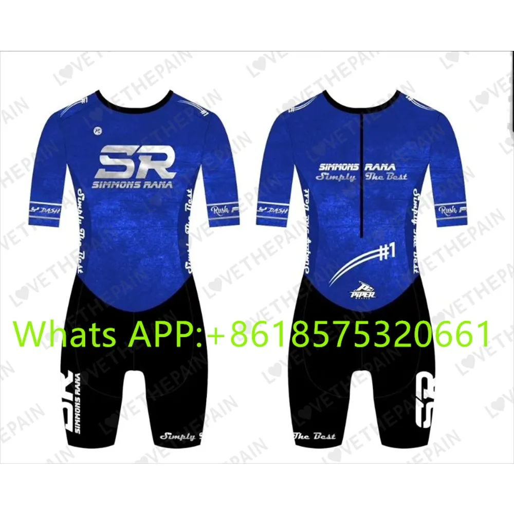 

Inline Speed Roller Skating Suit for Adults Summer Short Sleeve Running Jumpsuit Race Team Roller Skate Training TriSuit 2025