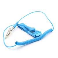 Adjustable Anti Static Bracelet Electrostatic Cordless Wireless ESD Discharge Cable Wrist Band Strap Hand With Spare Wristband