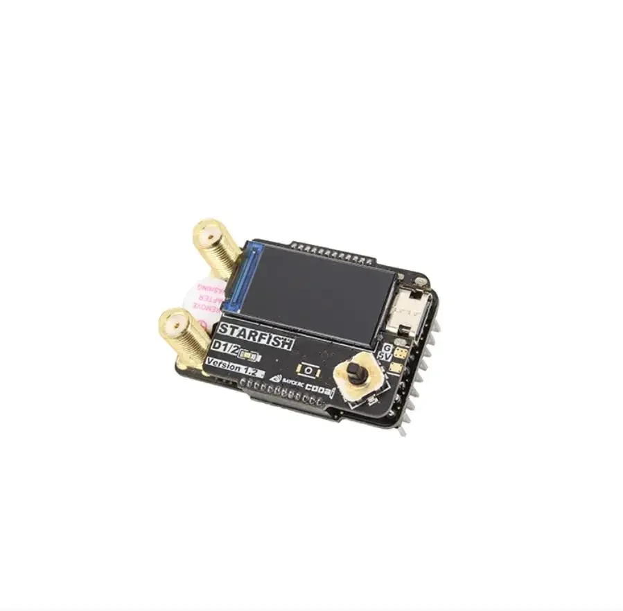 4.9G 5.8G 6G VRX 70CH Dual Antenna Receiver Module Efficient DC/DC Power Supply Supports 7-36V for RC FPV Drones Goggles
