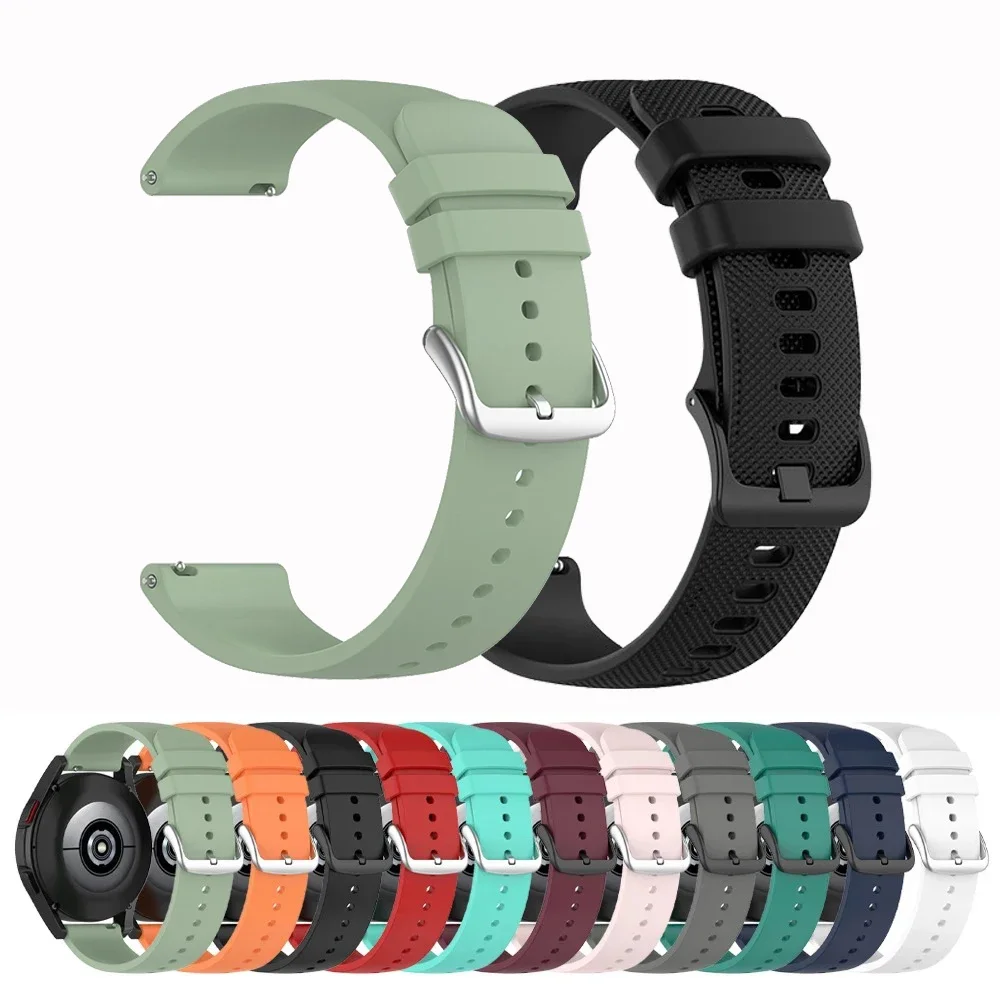 Correa deportiva de silicona para reloj Garmin Venu 3, 20mm, 22mm, Forerunner 265 255 Music Vivoactive 4, pulsera Garmin Venu Sq 2