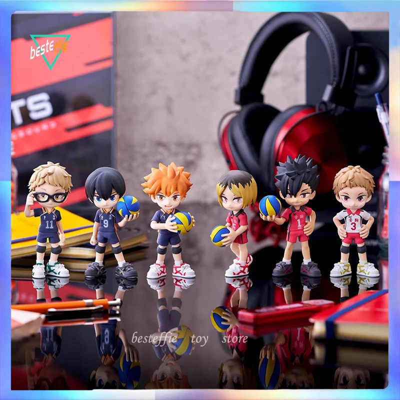 

Haikyuu Bushiroad искусственная подсветка загадочная коробка Kawaii Kageyama Tobio Oikawa Tooru экшн-фигурка украшение подарок для мальчика