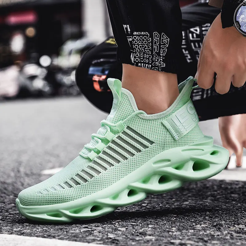 New Men Shoes Comfortable Sneakers Breathable Running Shoes For Men Mesh Tenis Sport Shoes Waling Sneakers Lightweight Athletic image 3
