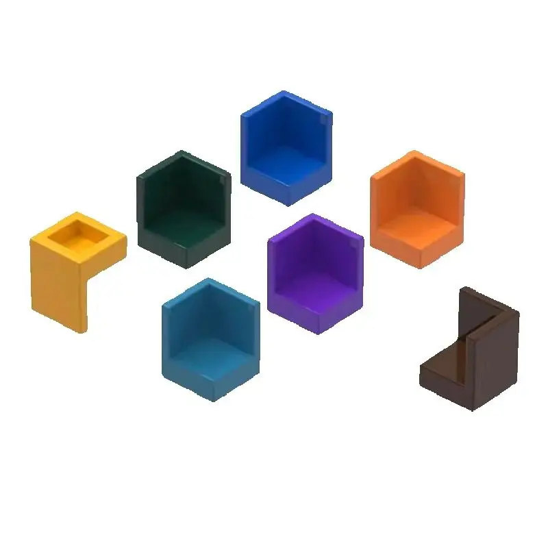 

10 шт. 6231 угловые стеновые панели, строительные блоки, цветные аксессуары Moc, совместимые с кирпичом, детская игрушка в сборе, подарок