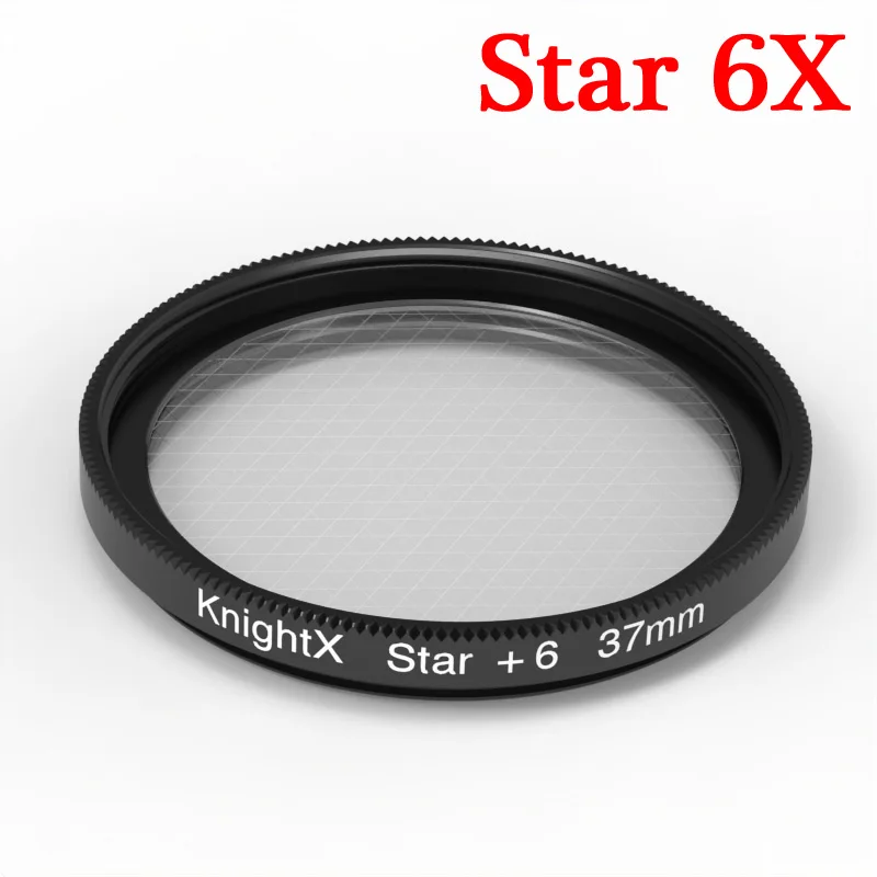 KnPackage X-Filtre ND à Densité Variable pour Téléphone Portable, Tous les Niveaux Professionnels, 37mm, 49mm, 52mm, 55mm, 58mm, Objectif Macro pour