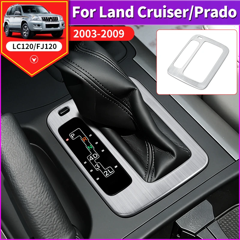 

2003-2009 For Toyota Land Cruiser Prado 120 Interior Decoration Accessories Modified LC120 FJ120 2008 2007 Central Gear Cover