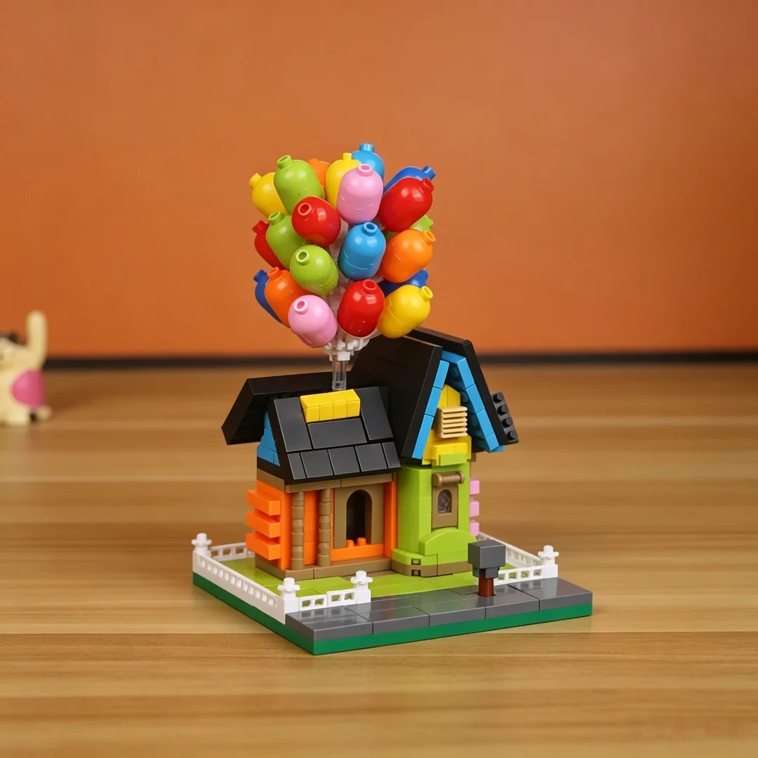 Blok Perakitan Rumah Balon Pel - 3D Printing House ulasan dan harga
