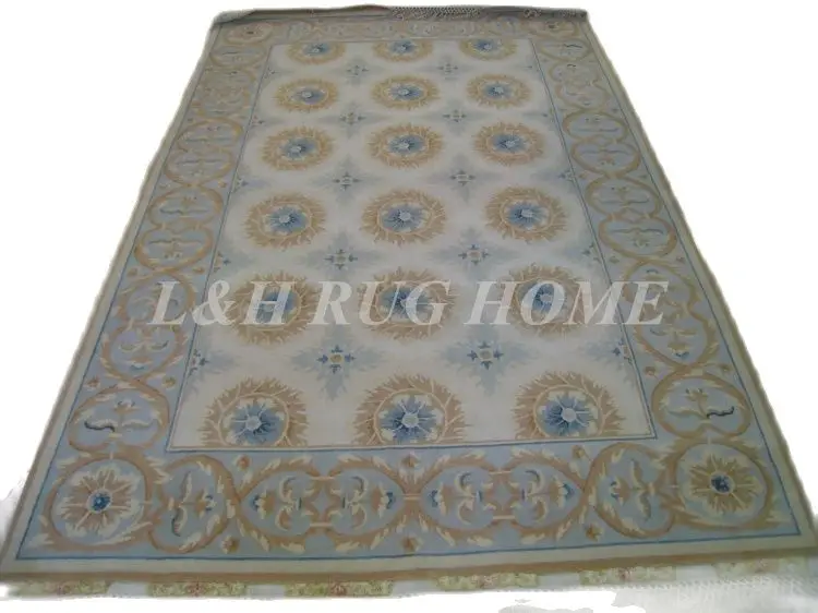 

Free shipping 6'X9' 140 Line Hand-knotted Wool and silk Oriental Persian carpet handmade Persian carpet, sweater yarns