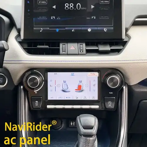 トヨタ RAV4 RAV 4 2019 2020 2021 2022 2023用 エアコン クライメートコントロールスクリーン ACパネル タッチボード LCD デイナイトモード