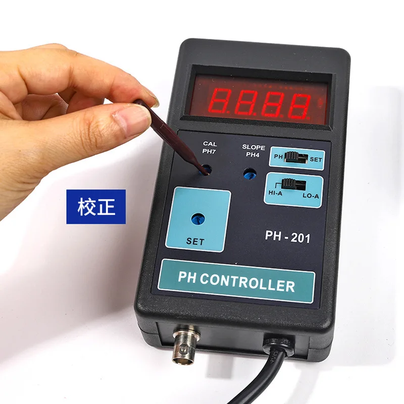 High Precision Online Digital PH Controller PH-201, Long-term Monitoring for Swimming Pool & Aquarium