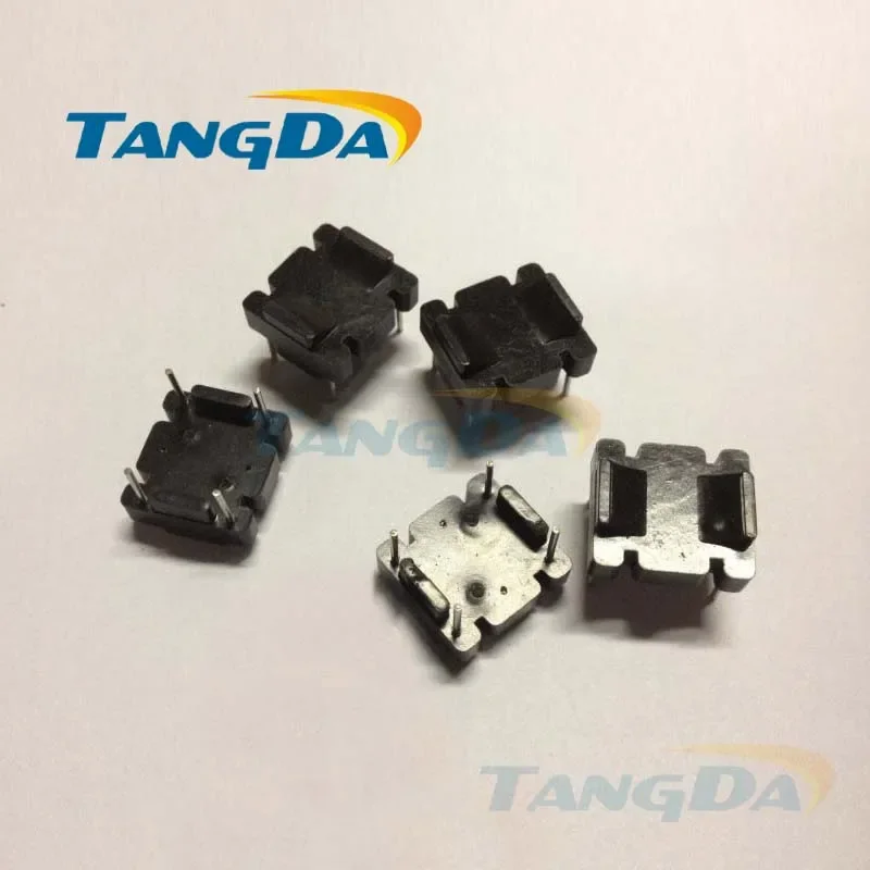 Tangda bobbin base holder 15*16 mm 2+2p transformer Common mode Choke Ferrite bead Inductor phenolic Ferrite cores skeleton