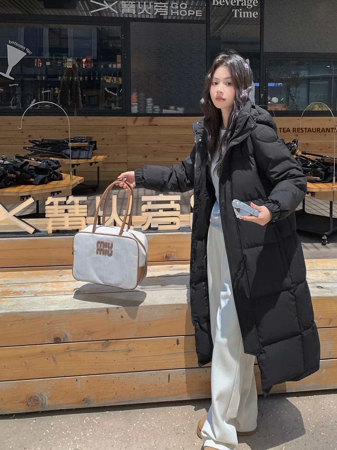 

Свободная женская хлопковая куртка средней длины выше колена с капюшоном, зимнее пальто в студенческом стиле, с длинными рукавами, на молнии, цветная