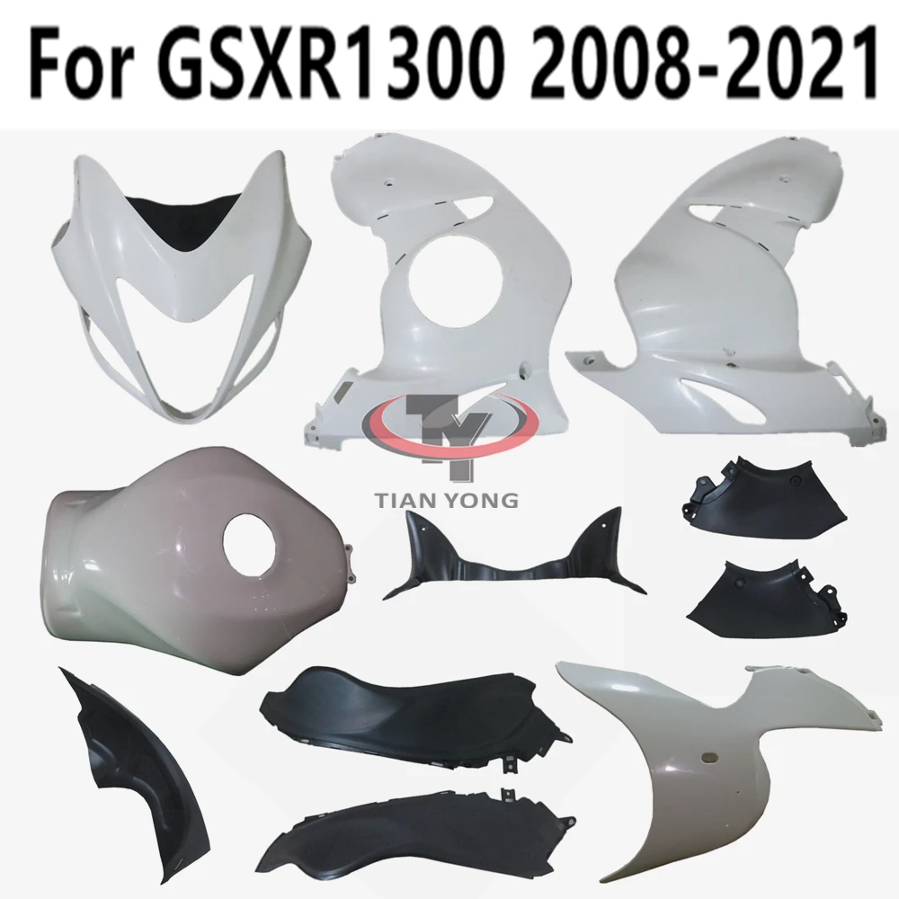 Motorcycle For GSXR1300 GSXR 1300 Unpainted Fairing Plastic parts Bodywork Components 2008-2009-2010-2012-2014-2016-2020-2021