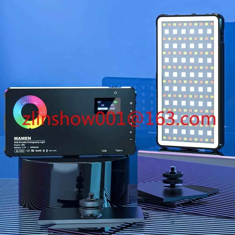 

Перезаряжаемые светодиодные фонари мощностью 10 Вт, точечные светильники с аккумуляторной батареей для видео