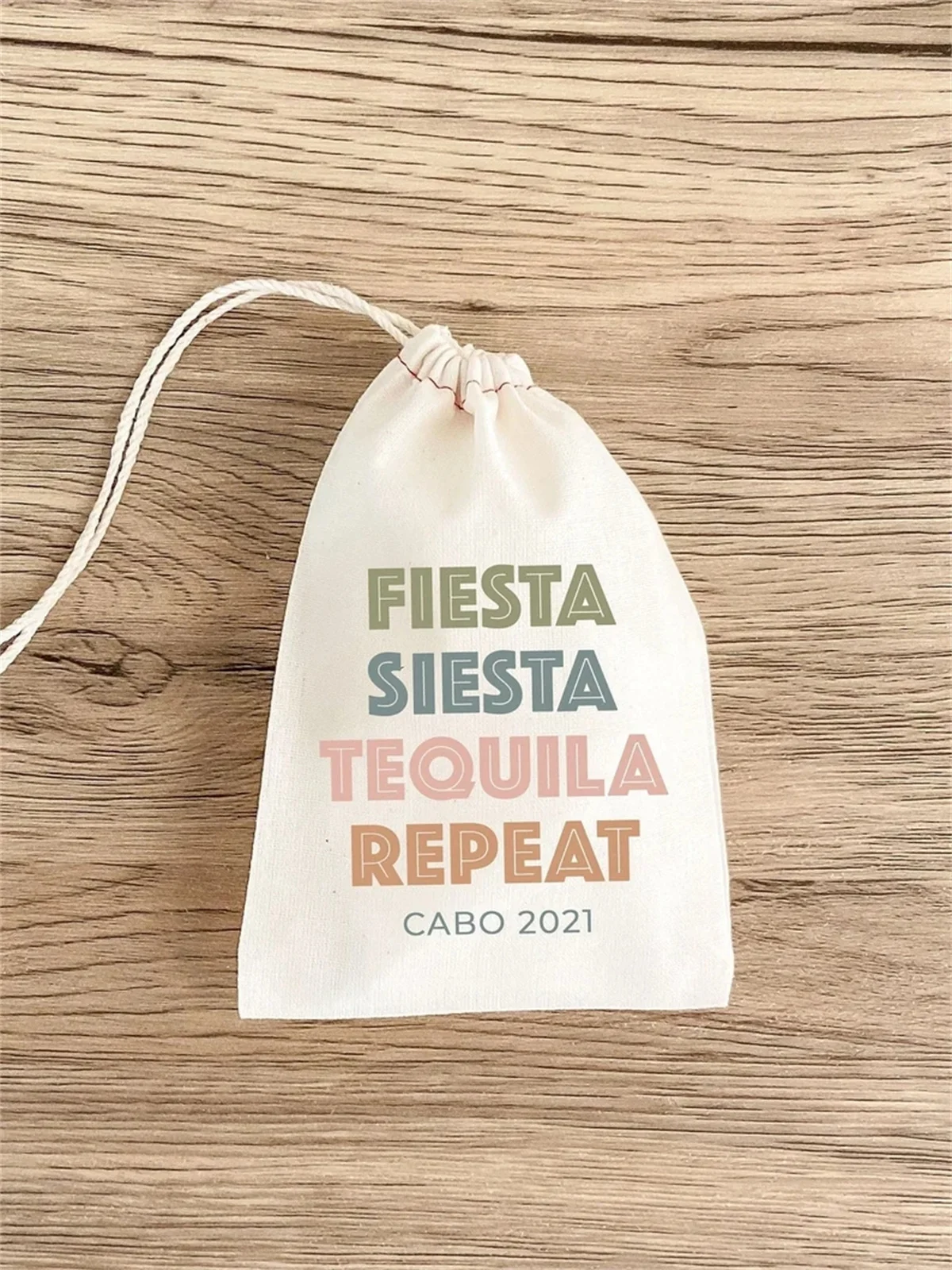 20 PCS Fiesta Siesta Tequila Repeat - Bachelorette Party - Hangover Kit Bags - Hangover Recovery Kit - Custom Gift - Mexico Surv