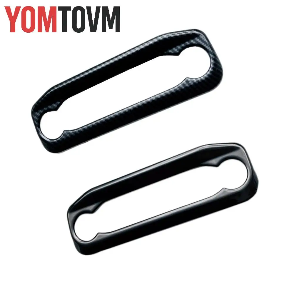 

Глянцевая крышка панели контроллера центральной консоли, подходит для Ford Bronco Sport 2021+, черный из углеродного волокна, глянцевый черный