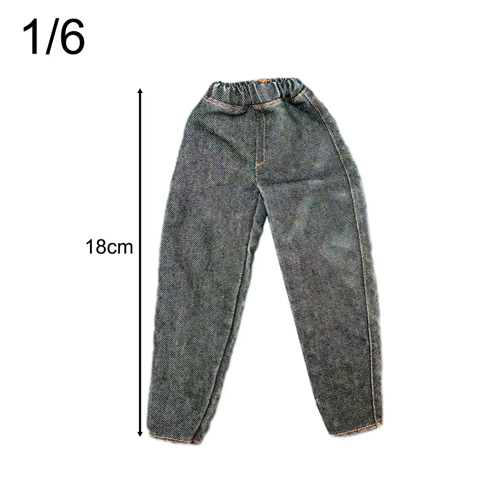 1:6 Action Figures Jeans elegante bambola in miniatura Decor morbida bambola fai da te vestire bambini adulti regali modello Costume bambola abbigliamento