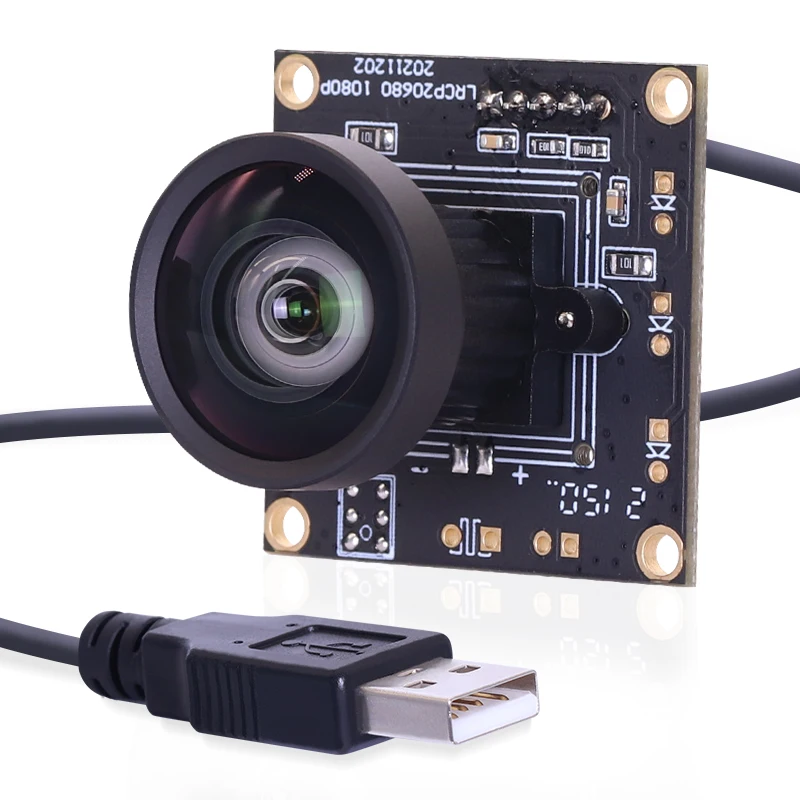 

1080P PS5268_32mm 2.7mm 120degree distortionless Wide Angle lens USB Free Drive HD camera module For Android Linux Raspberry Pi