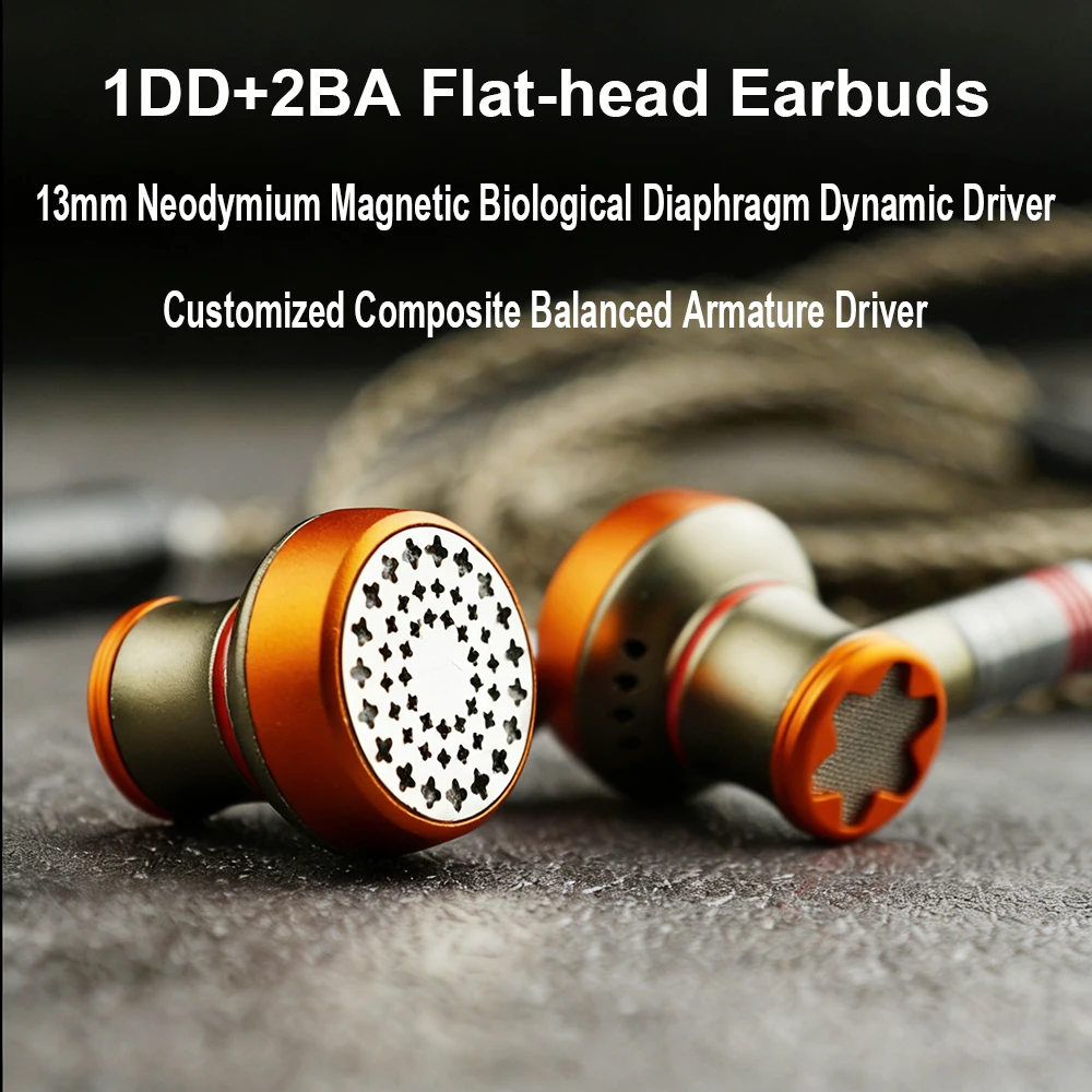 1DD+2BA Flat Head E…