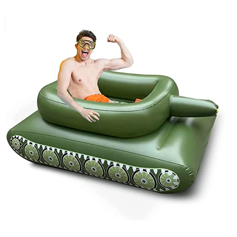 PVC Inflatable Water Toys Inflatable Tank Floating Mat Swimming pool Strong Buoyancy floating bed