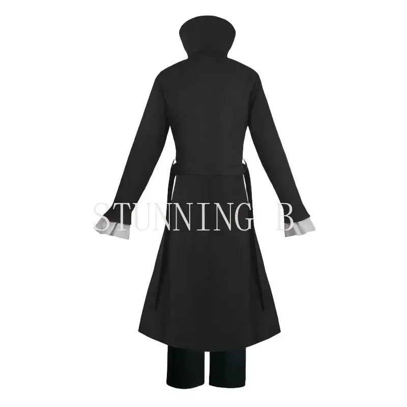 أنيمي تأثيري بونغو الضالة الكلاب ريونوسوكي أكوتاجاوا خندق وزي موحد الدعاوى هالوين زي حفلة ريوونوسوكي شعر مستعار أغطية الرأس MN1