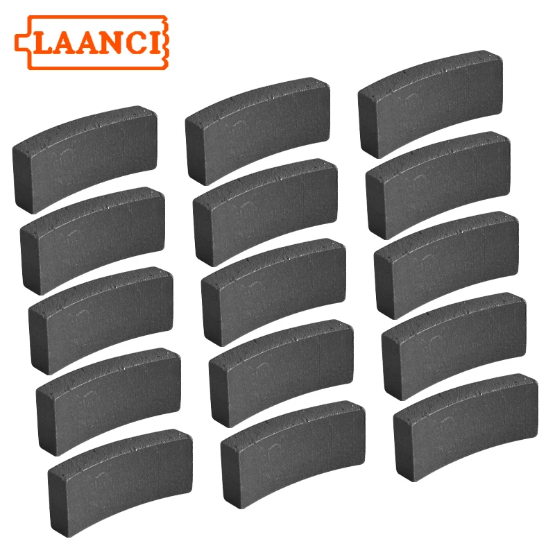 

LAANCI Large Quantity 10PCS of Diamond Segments for 18-400mm Diameter Diamond Core Bit Drill Bits Segments Repair&Replacement