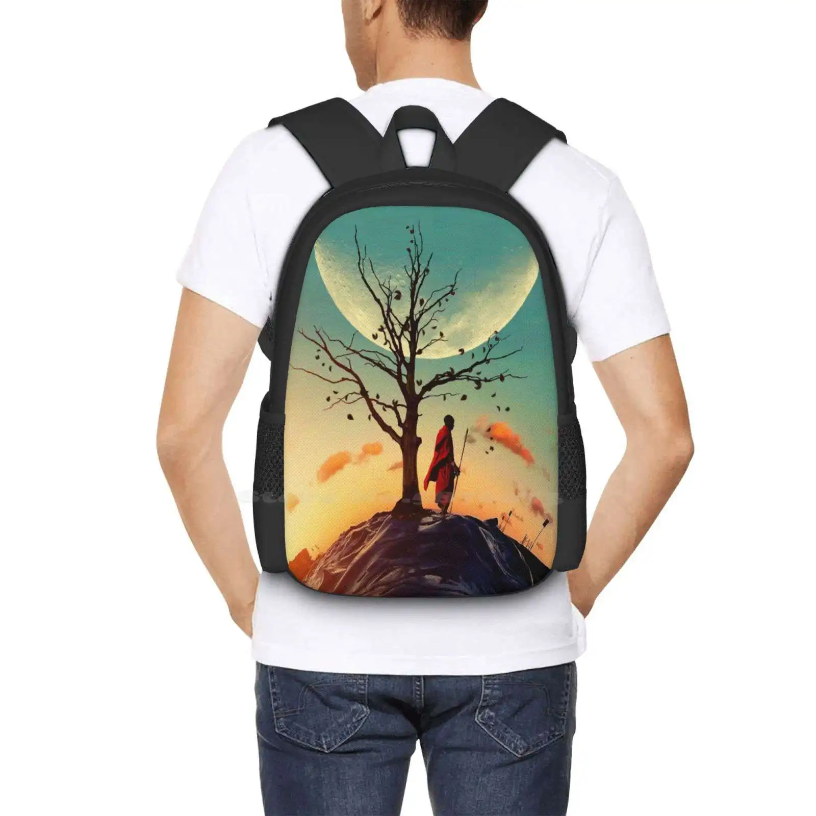 Take A Stand School Bags For Teenage Girls Laptop Travel Bags Graphic Design Photoshop Fine Art Conceptual Designer Artist