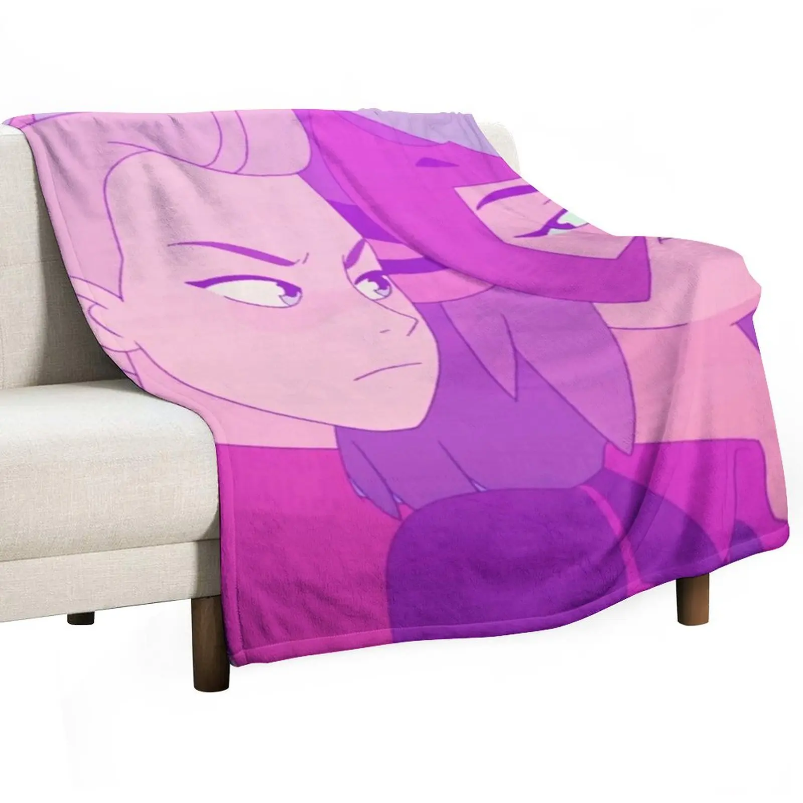 

Catradora Prom No. 1 Throw Blanket for sofa Custom Hair cosplay anime Blankets