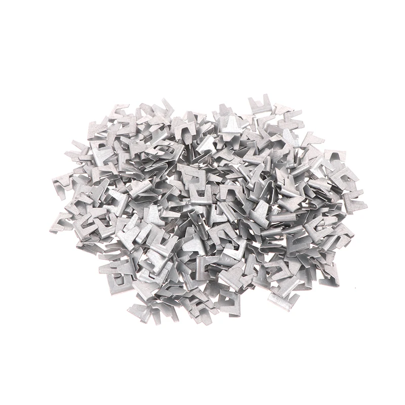 300Pcs/lot Cage Assembly Accessories Special Stainless Steel Buckle Nail Length 11mm 1 PACKAGE QUANTITY 285-310 PCS