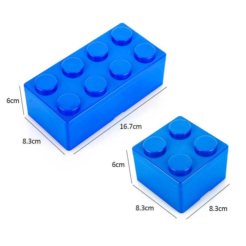 Ruimtebesparend Handige bouwsteen Efficiënt kantoor Bovenop opbergorganisator Opbergdoos Stijlvolle plastic veelzijdige doos