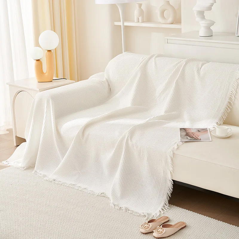 Sofa Covers Blanket Summer Couch Non Slip Blanket Office Nap Shawl Cushion Sofa Blanket Thicken Chenille Sofa Covers