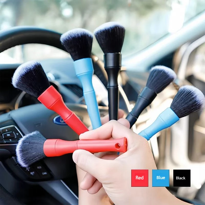 Car Ultra-Soft Detailing Brush Super Soft Auto Interior Detail Brush With Synthetic Bristles Duster Brush car cleaning tools