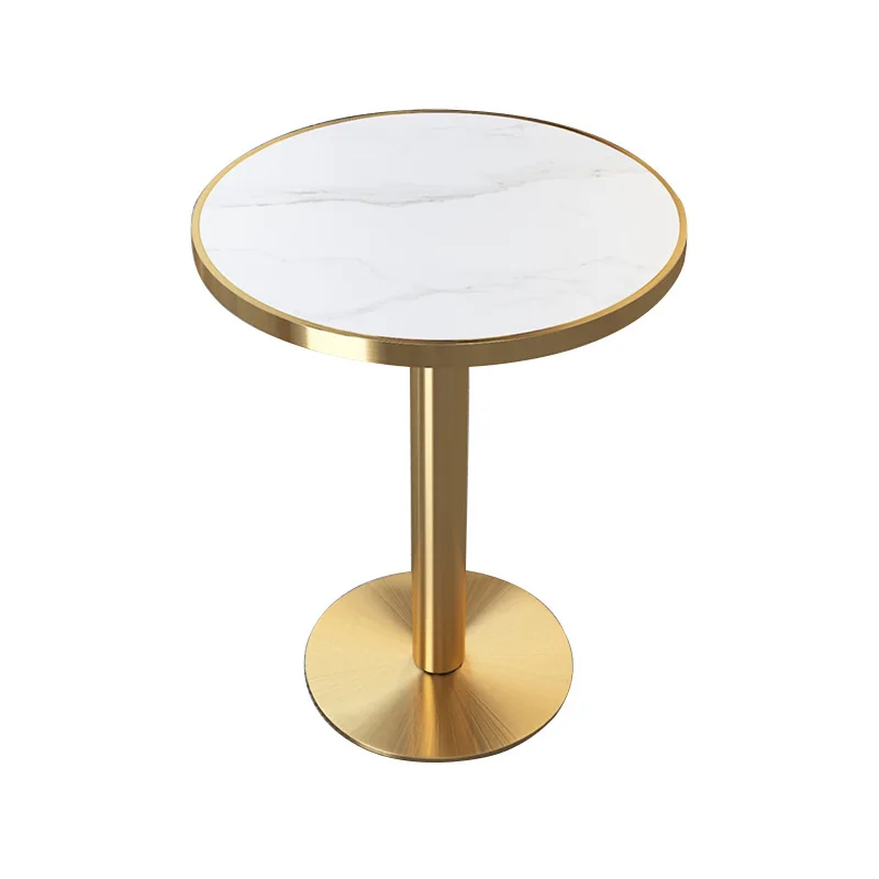 Rock Beam Nordic Nesting Gold Round Living Room Luxury Modern Marble Coffee Tables Set for Home bar Table Lamp Outdoor Counter